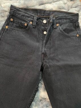 Levi's VintageWomen's Straight Dark Blue Jeans